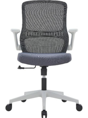 Кресло компьютерное SitZone CH-526B серый вид спереди