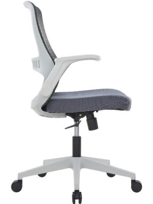 Кресло компьютерное SitZone CH-526B серый вид сбоку