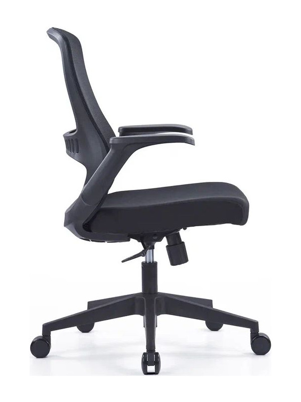 Кресло компьютерное SitZone CH-526B черный вид сбоку