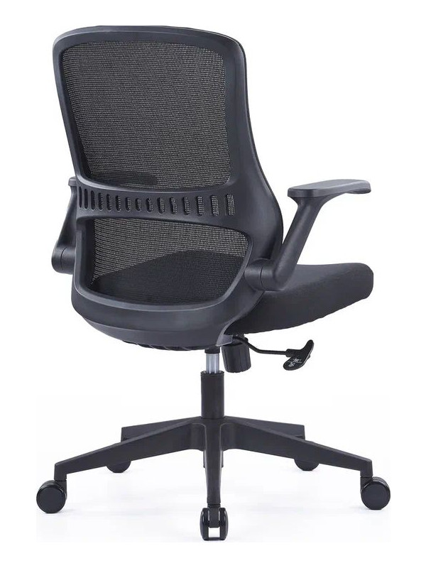 Кресло компьютерное SitZone CH-526B черный вид в 3/4