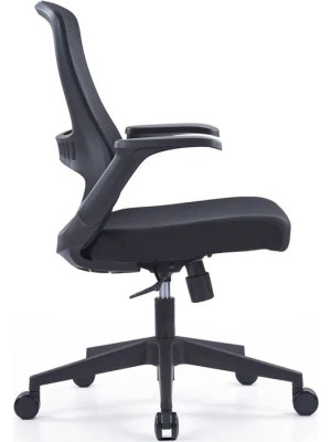 Кресло компьютерное SitZone CH-526B черный вид сбоку