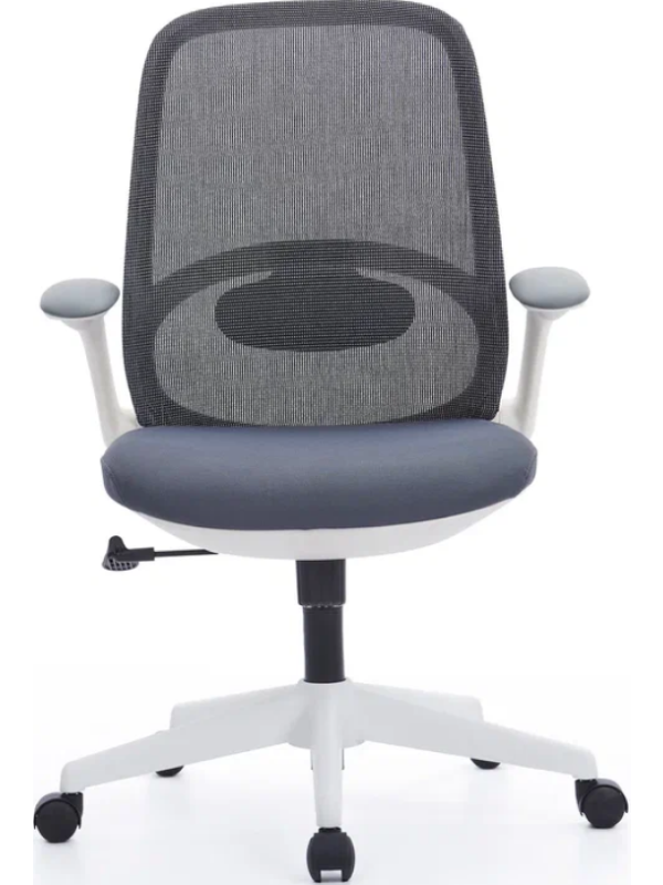 Кресло компьютерное SitZone CH-537B-BS серый вид спереди