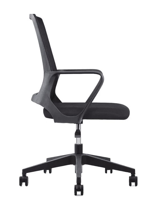 Кресло компьютерное SitZone U-0385 PL черный вид сбоку