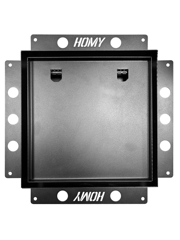 Вентиляционная решетка HOMY AIR PRO SPU100125BM 25x25 с маяком спереди