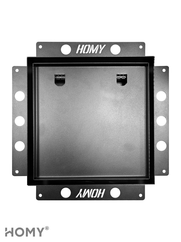 Вентиляционная решетка HOMY AIR PRO SPU100125BM 25x25 с маяком спереди