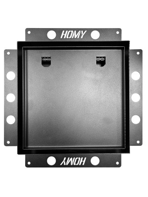 Вентиляционная решетка HOMY AIR PRO SPU100125BM 25x25 с маяком спереди