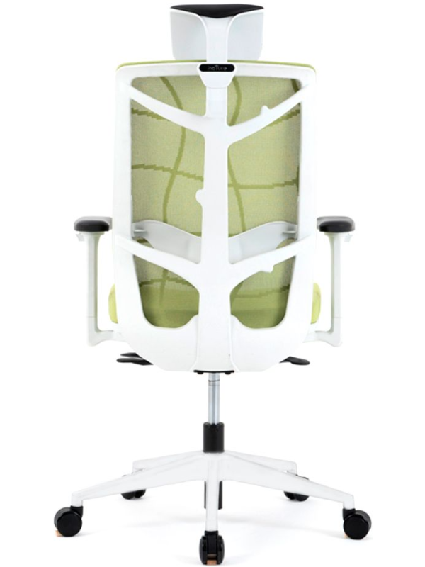 Кресло компьютерное Chair Meister Nature II зеленый вид сзади