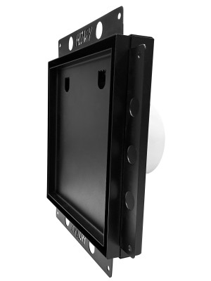 Вентиляционная решетка с вентилятором HOMY AIR PRO SPUS100BMH 25x25 с маяком