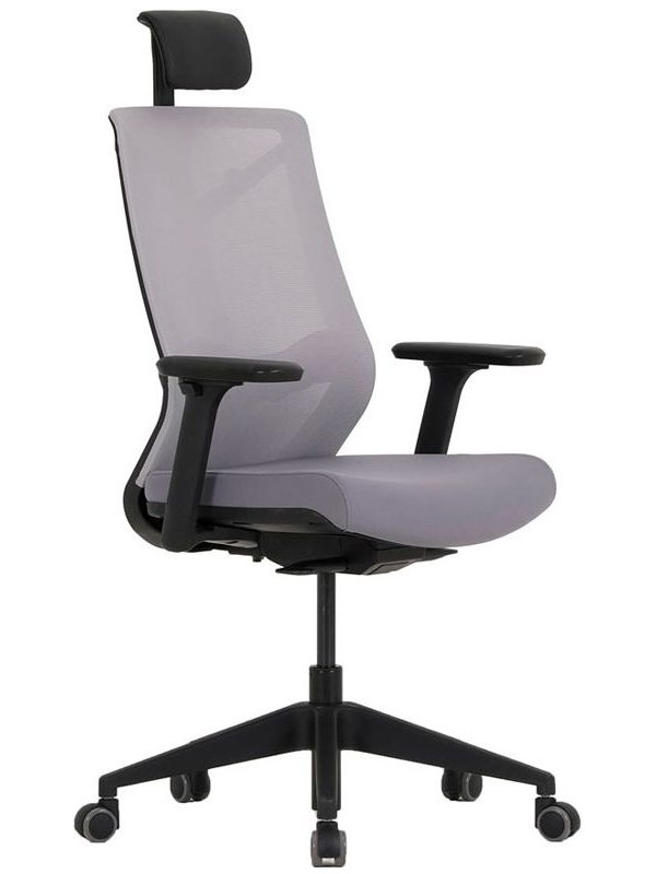 Кресло компьютерное Chair Meister Nature II серый (черный каркас)