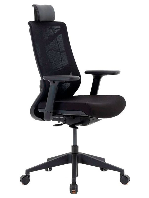 Кресло компьютерное Chair Meister Nature II черный (черный каркас)