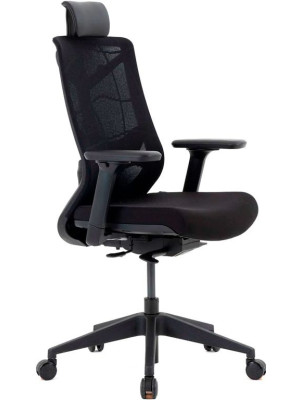 Кресло компьютерное Chair Meister Nature II черный (черный каркас)