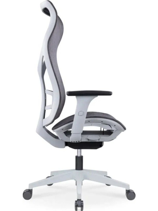 Кресло компьютерное SitZone CH-283A-HS-P1 серый вид сбоку