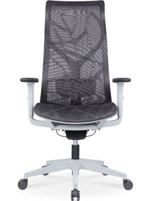 Кресло компьютерное SitZone CH-283A-HS-P1 серый вид спереди