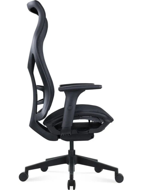 Кресло компьютерное SitZone CH-283A-P1 черный вид сбоку