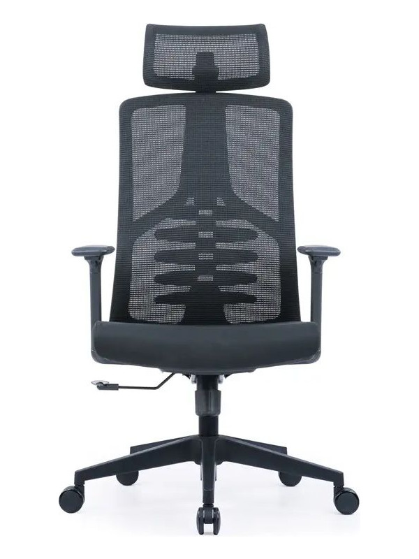 Кресло компьютерное SitZone CH-359A черный вид спереди