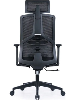 Кресло компьютерное SitZone CH-359A черный вид сзади