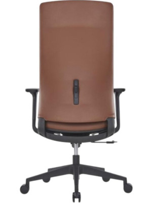 Кресло компьютерное SitZone  CH-366A коричневый вид сзади