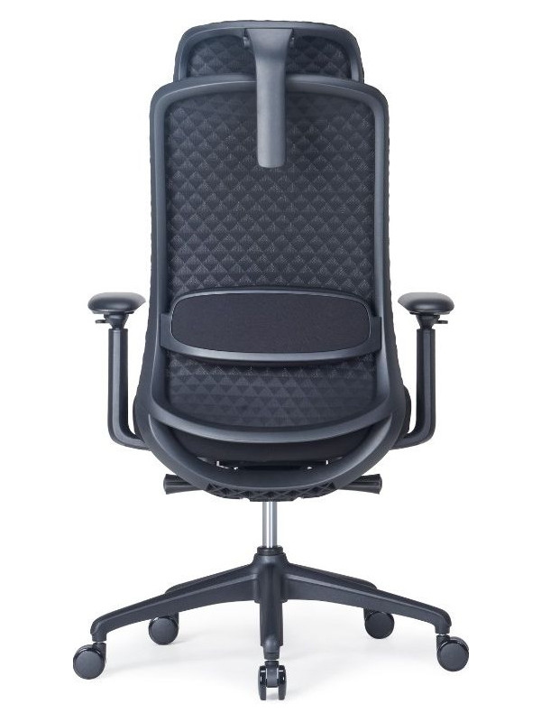 Кресло компьютерное SitZone CH-531A черный вид сзади