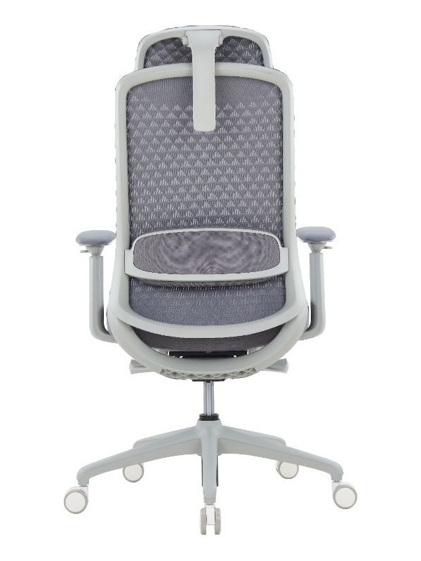 Кресло компьютерное SitZone CH-531A-HS серый вид сзади 2.0
