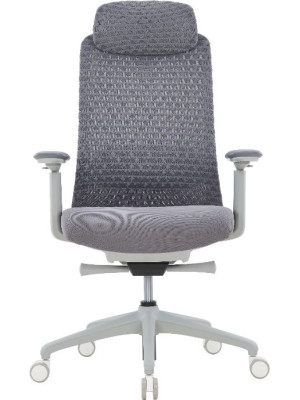 Кресло компьютерное SitZone CH-531A-HS серый вид спереди