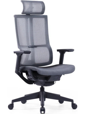 Кресло компьютерное SitZone E-303-001A-P1-BK черный