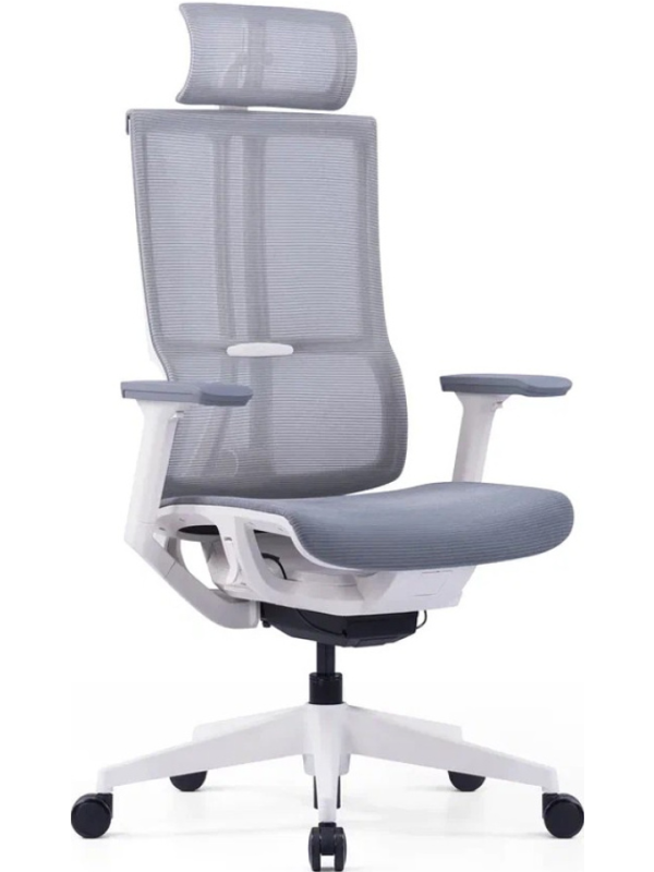 Кресло компьютерное SitZone E-303-001A-P1-BK белый