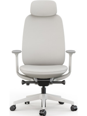 Кресло компьютерное SitZone  E-AC-001A-P1-BS серый вид спереди