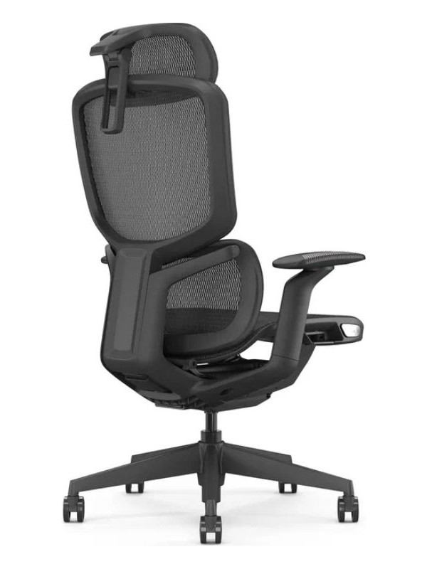 Кресло компьютерное SitZone E-JX-001А черный сзади