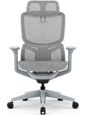 Кресло компьютерное SitZone E-VL002A-BS серый вид спереди