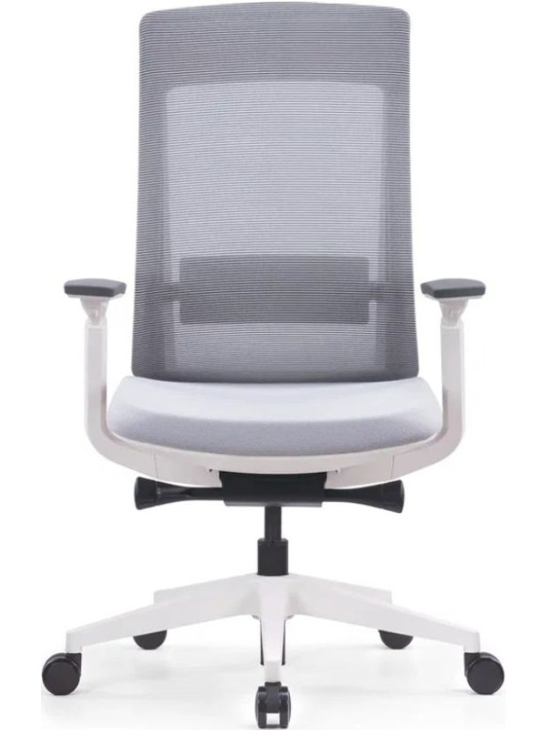 Кресло компьютерное SitZone E-VL002B-BS серый вид спереди