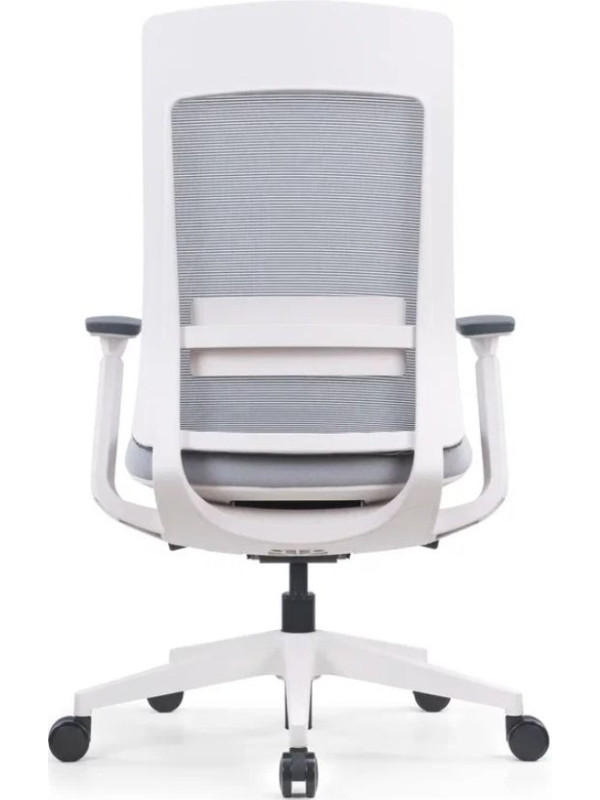 Кресло компьютерное SitZone E-VL002B-BS серый сзади