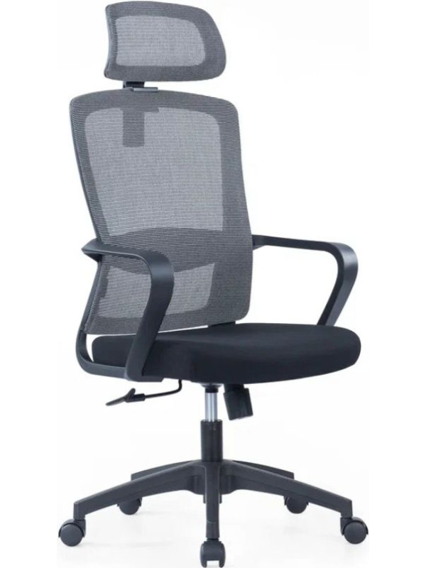 Кресло компьютерное SitZone U-060A черный (крестовина пластик)