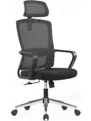 Кресло компьютерное SitZone U-060A черный (крестовина хром) - 2 шт.