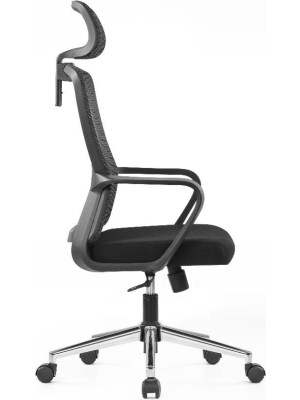 Кресло компьютерное SitZone U-060A черный (крестовина хром) - 2 шт.