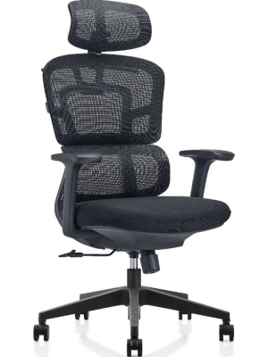 Кресло компьютерное SitZone U-062A черный