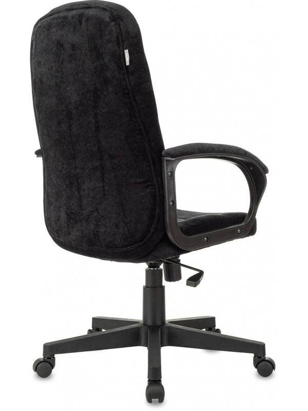 Кресло компьютерное Бюрократ CH 002 Fabric черный вид сзади