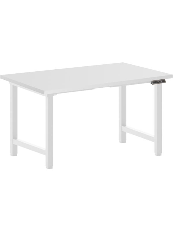 Стол письменный Fit-Focus FTF-E Quatro белый/белый