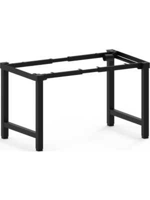 Стол письменный Fit-Focus FTF-E Quatro черный/сосна натуральная каркас