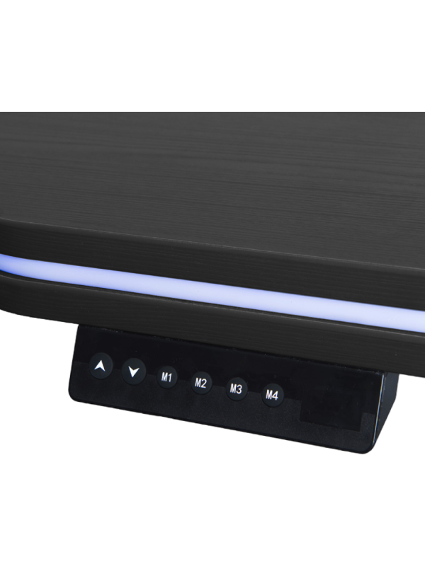 Стол письменный FFit-Focus FTF-E Game черный/черный