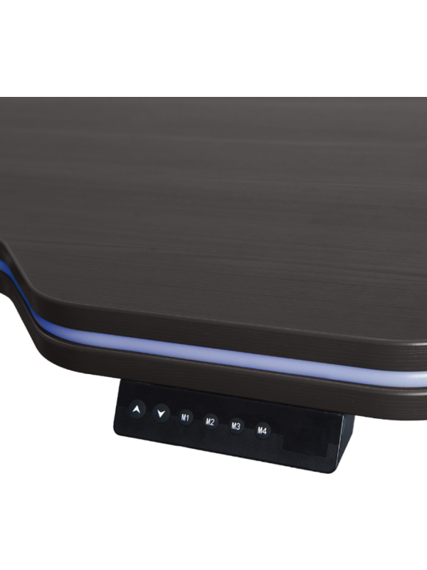 Стол письменный FFit-Focus FTF-E Game черный/черный