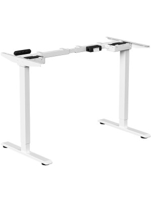 Стол письменный WellDesk WDE Prime белый/дуб денвер трюфель каркас