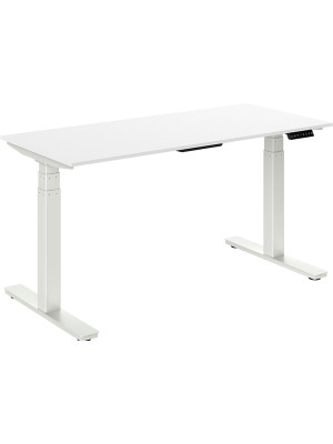 Стол письменный WellDesk WDE Flagman белый/пепел