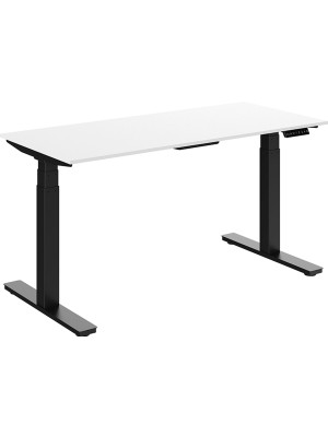 Стол письменный WellDesk WDE Flagman черный/пепел