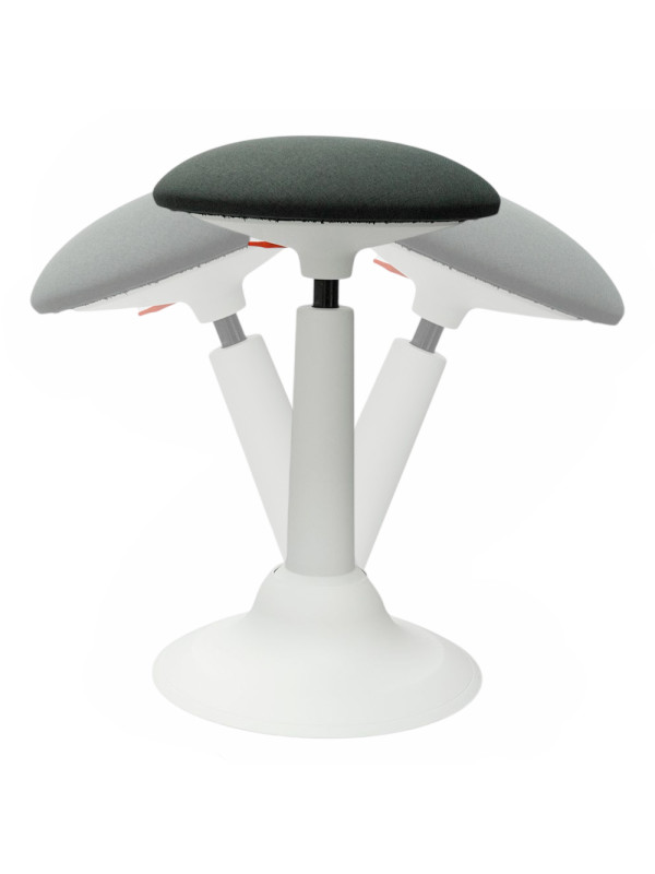 Стул для активного сидения Chair Meister Cloud белый/серый поворот