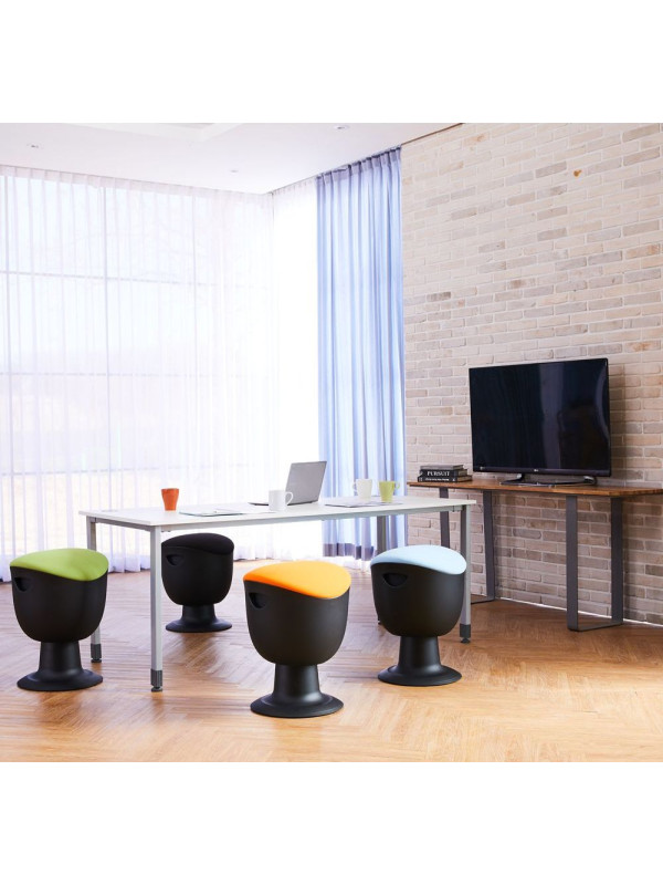 Стул для активного сидения Chair Meister Tulip черный/зеленый в интерьер