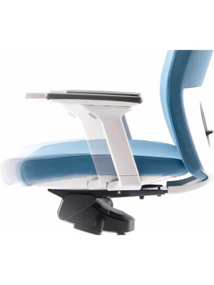 Кресло компьютерное BESTUHL J2 черный с подголовником ручки