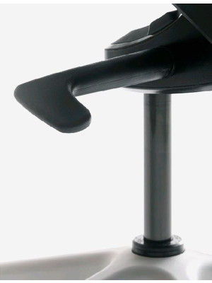 Кресло компьютерное BESTUHL J2 черный с подголовником ручка