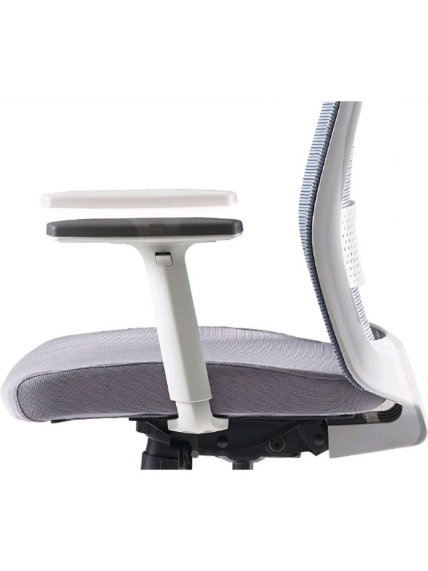 Кресло компьютерное BESTUHL S30 черная рама/черный подлокотники