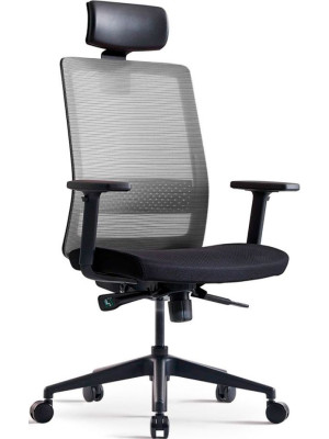 Кресло компьютерное BESTUHL S30 черный/серый