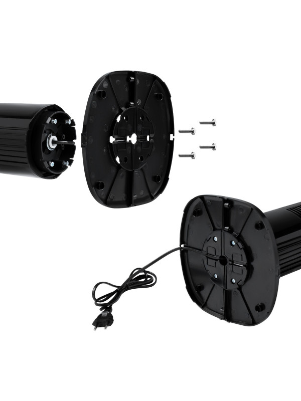 Напольный вентилятор RAGEX R1204 черный шнур